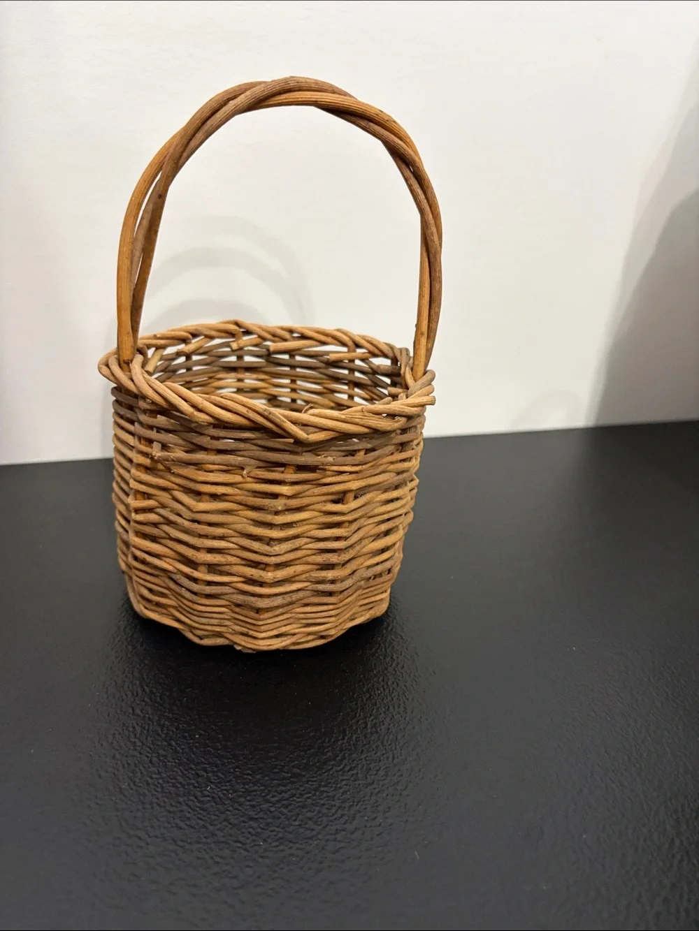 🧺 BUNDLE 🤎Mini 4” to 7” Woven Natural Rattan Basket Bundle